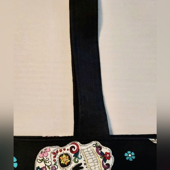 Dia de la Muerte fabric tote bag - Picture 6 of 6